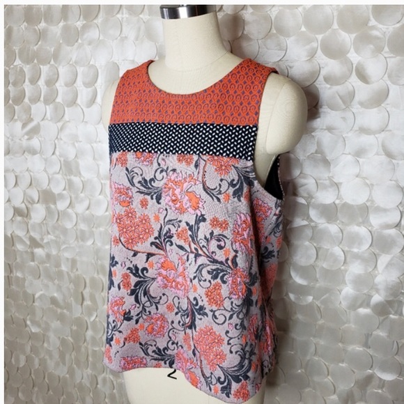 Anthropologie Meadow Rue Sleeveless Blouse - Picture 10 of 11
